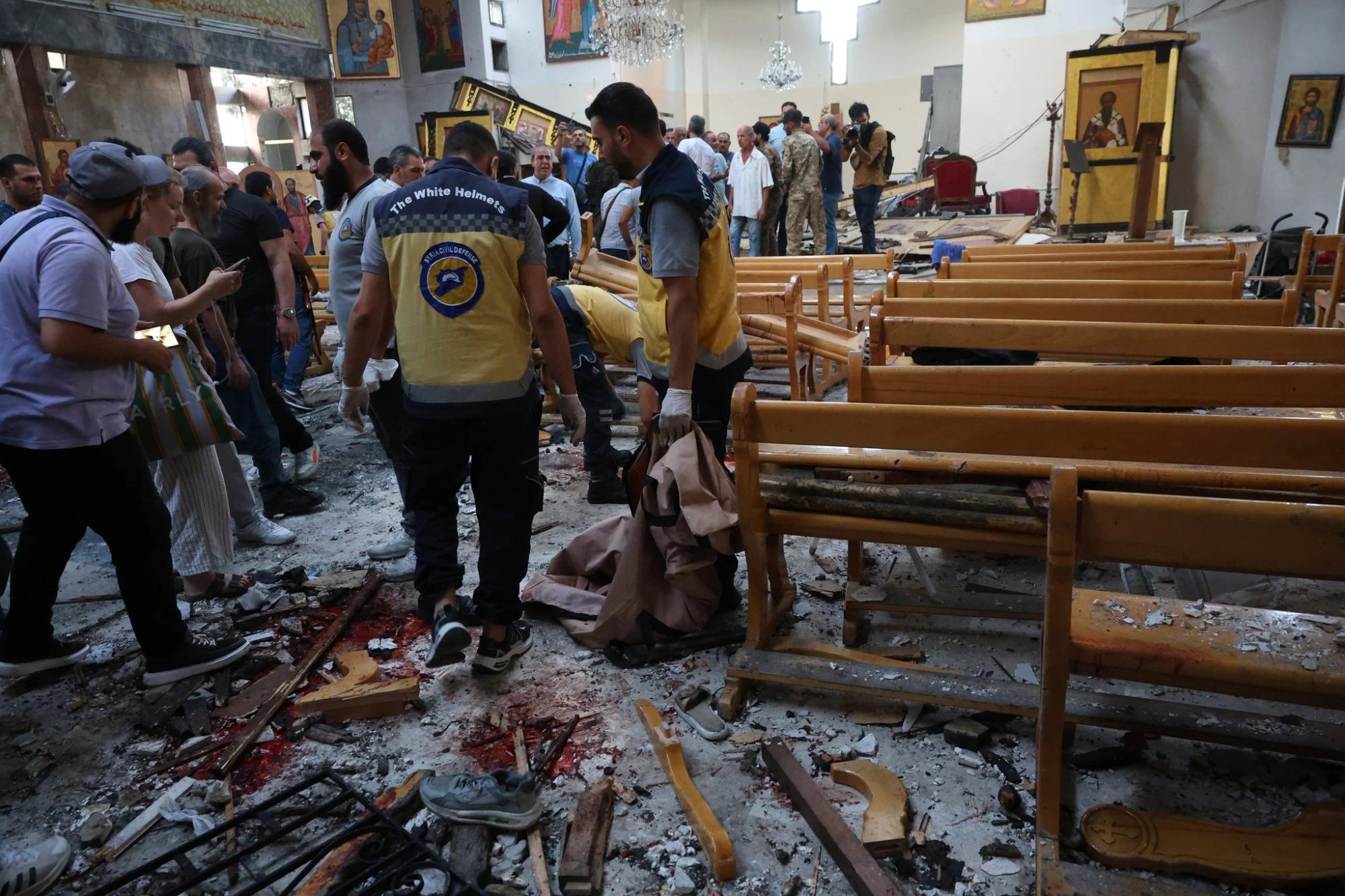 انفجار كنيسة مار إلياس في دمشق: هجوم على ذاكرة المشرق ووجدان شعوبه